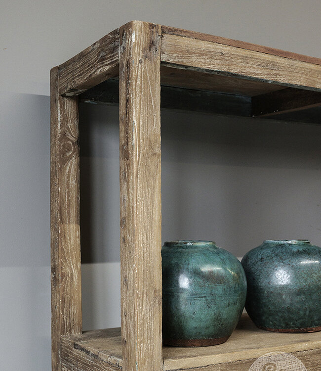 Be-Uniq Oud Rek Met Deurtjes | India | H168 x B105 x D35 cm