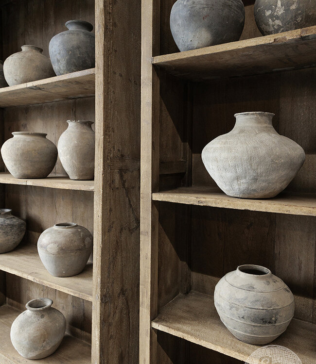 Be-Uniq Set Van 2 Oude Boekenkasten | H201 x B115 x D37 cm