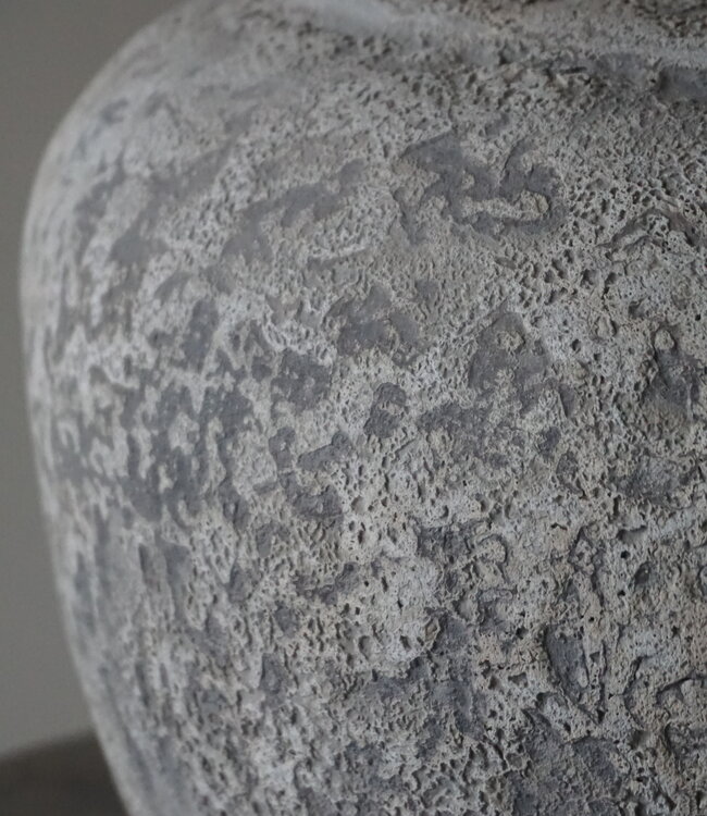 Rene Houtman Kruiklamp Base | Oud Wit | H37 x D33 cm