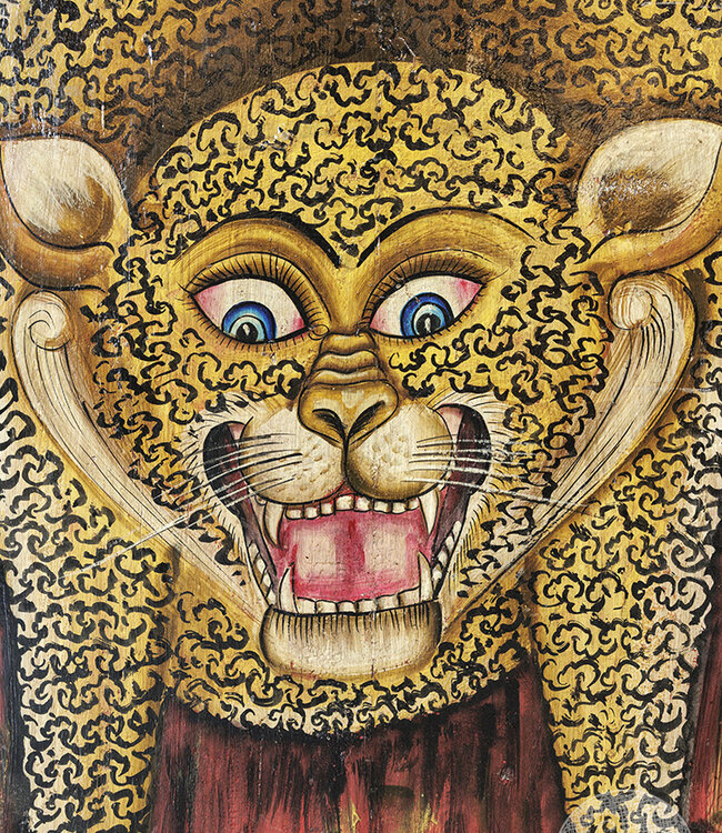 Be-Uniq Oude Deur | Beschilderd | H195 x B95 x D4 cm