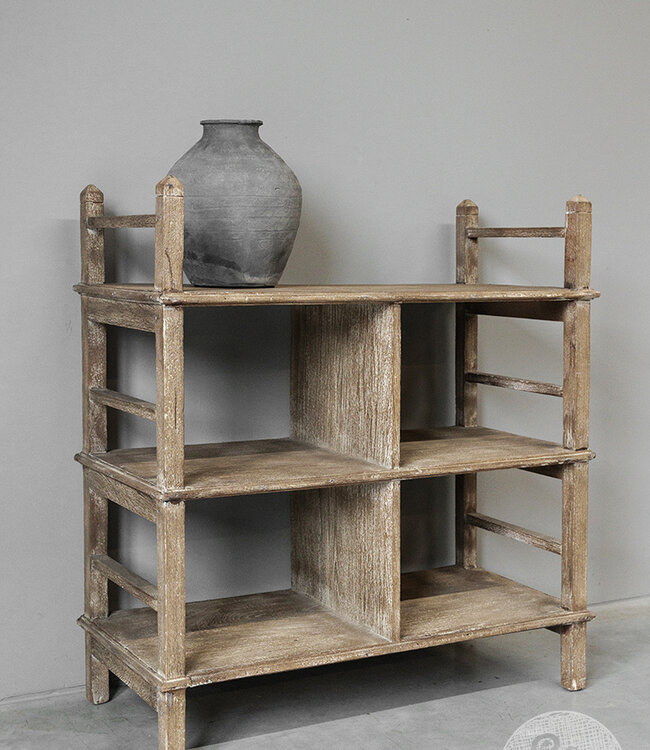 Be-Uniq Oud Rekje | Rustiek Verweerd | H101 x B93 x D42 cm