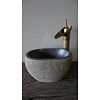 Kleine Stenen Waskom + Spoelgat | H14 x B27 x D19 cm