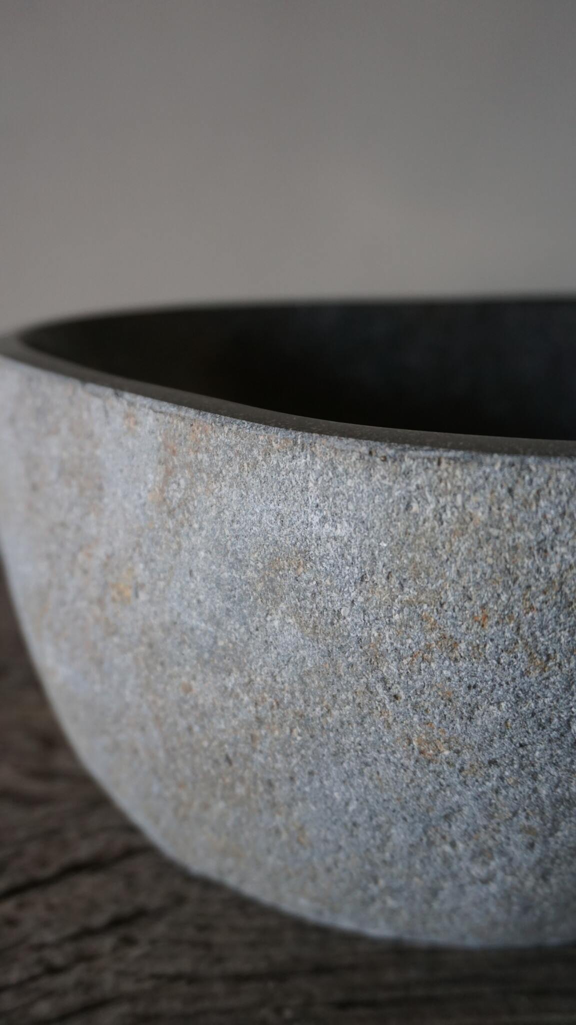Rene Houtman Kleine Stenen Waskom + Spoelgat | H14 x B28 x D22 cm