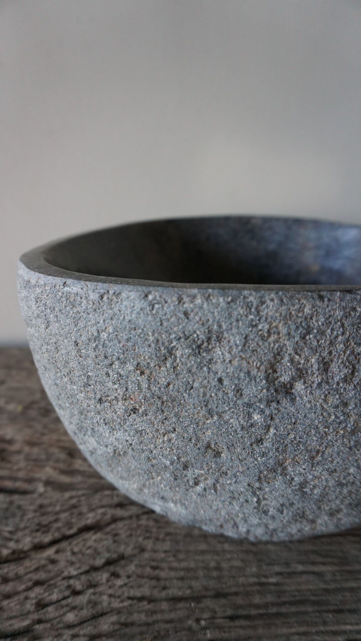 Rene Houtman Kleine Stenen Waskom + Spoelgat | H13 x B24 x D24 cm