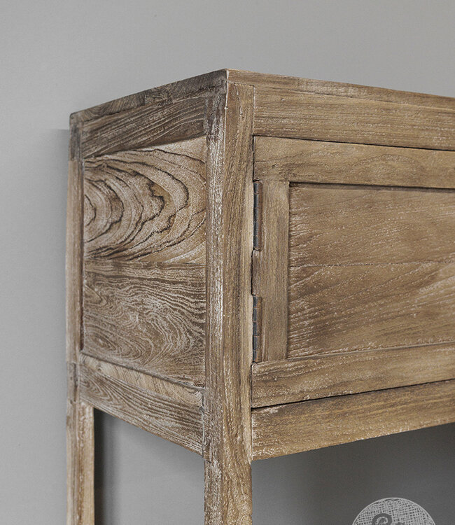 Be-Uniq Oud Rek | Rustiek Verweerd | H134 x B127 x 37 cm