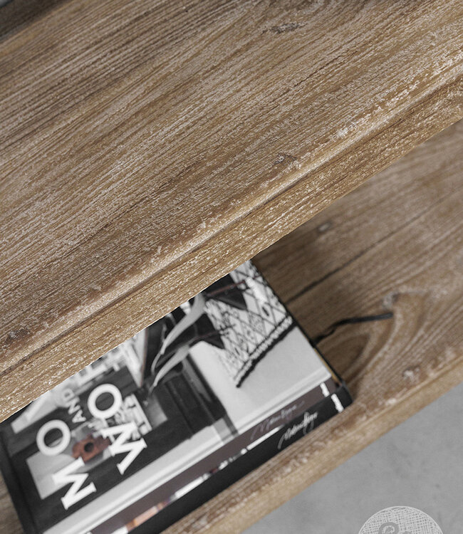 Be-Uniq Oud Rek | Rustiek Verweerd | H134 x B127 x 37 cm