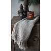 Landelijke Shabby Doek | Taupe | L150 x B60 cm