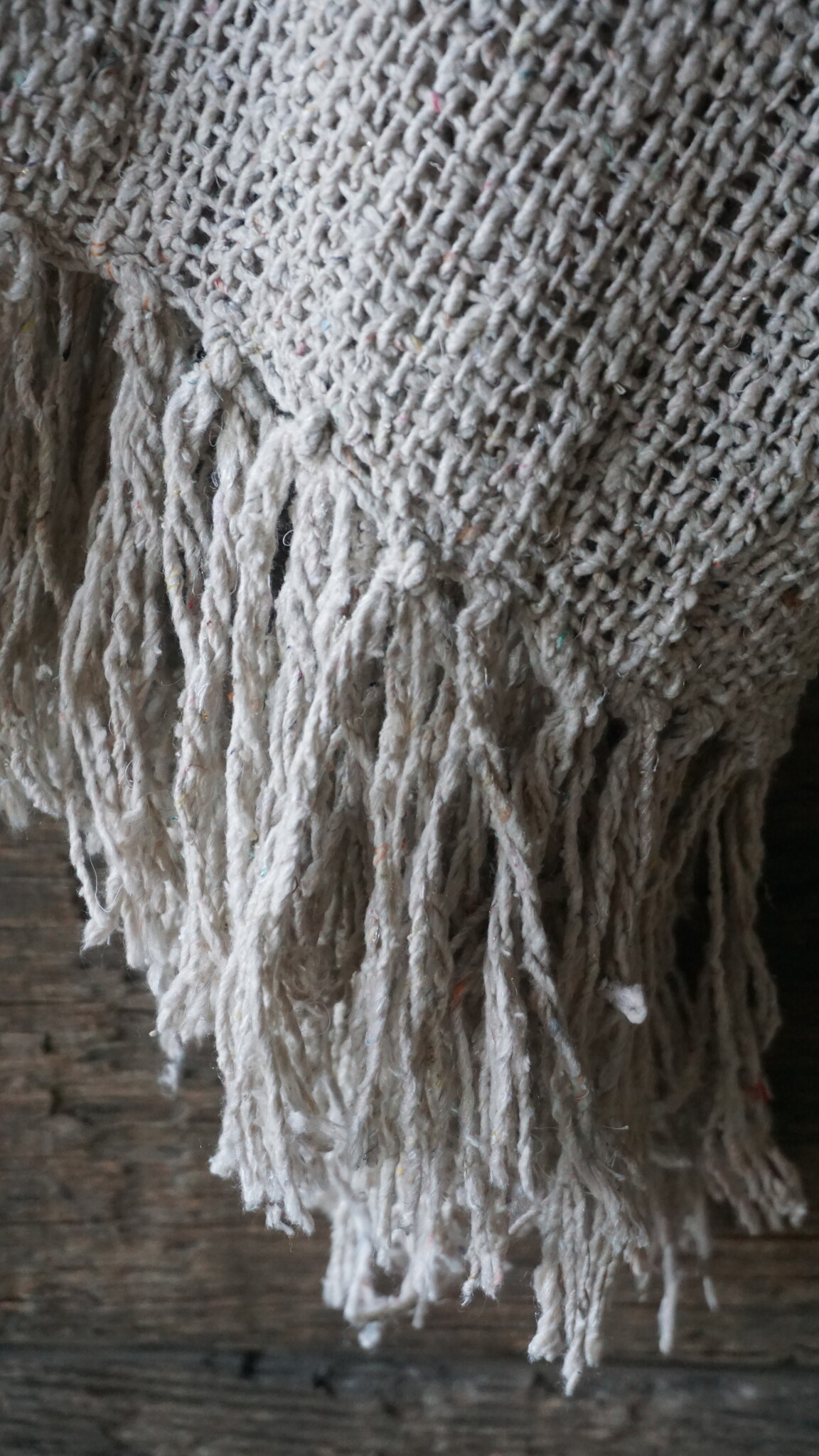 Rene Houtman Landelijke Shabby Doek | Taupe | L150 x B60 cm