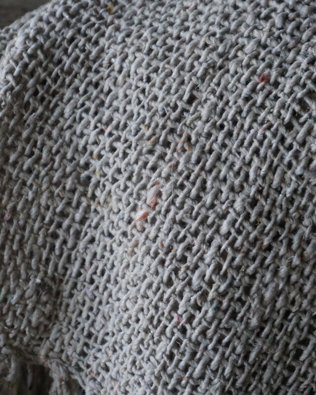 Rene Houtman Landelijke Shabby Doek | Taupe | L150 x B60 cm