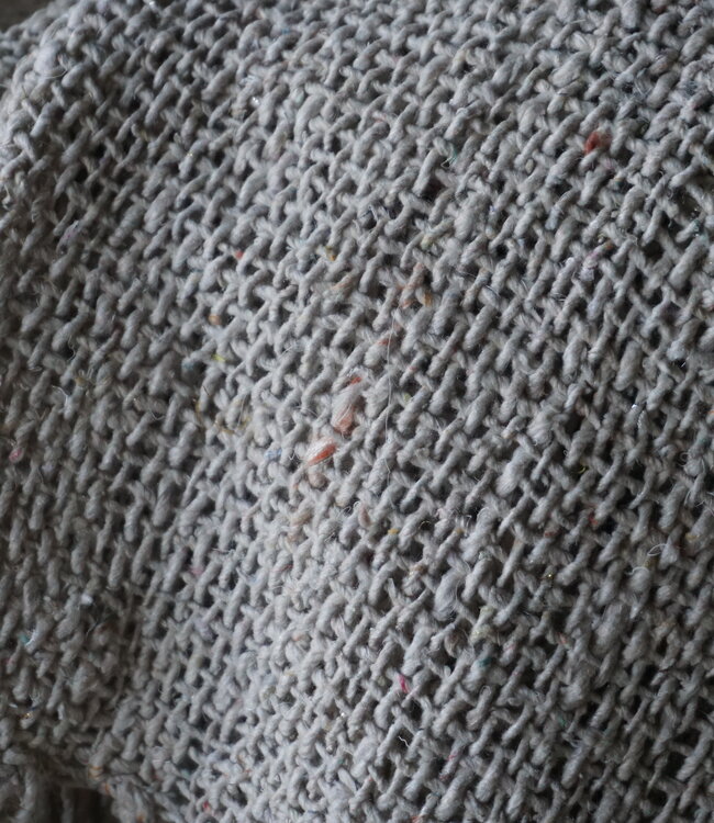 Rene Houtman Landelijke Shabby Doek | Taupe | L150 x B60 cm