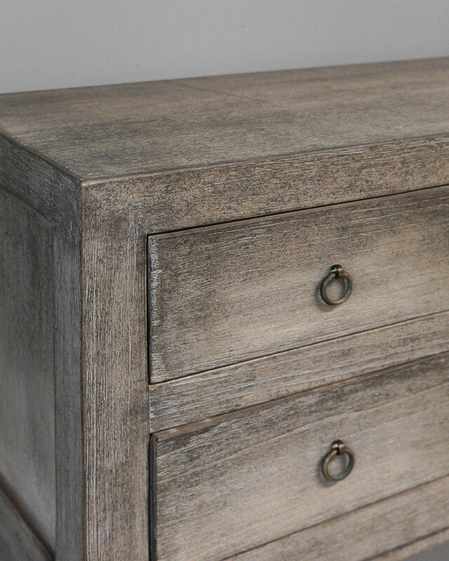 Be-Uniq Wandtafel Oud Hout | H85 x B100 x D25 cm