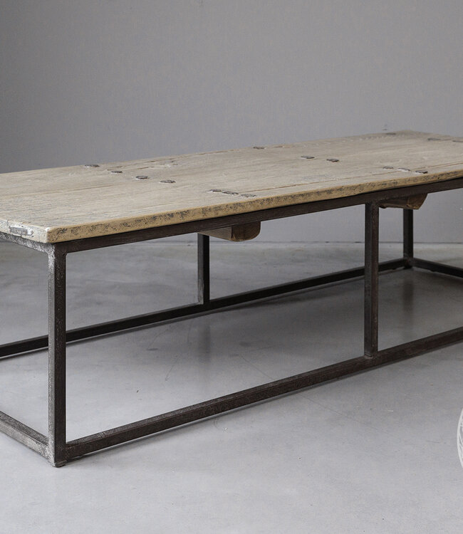 Be-Uniq Salontafel Oude Deur | China | H38 x B141 x D56 cm