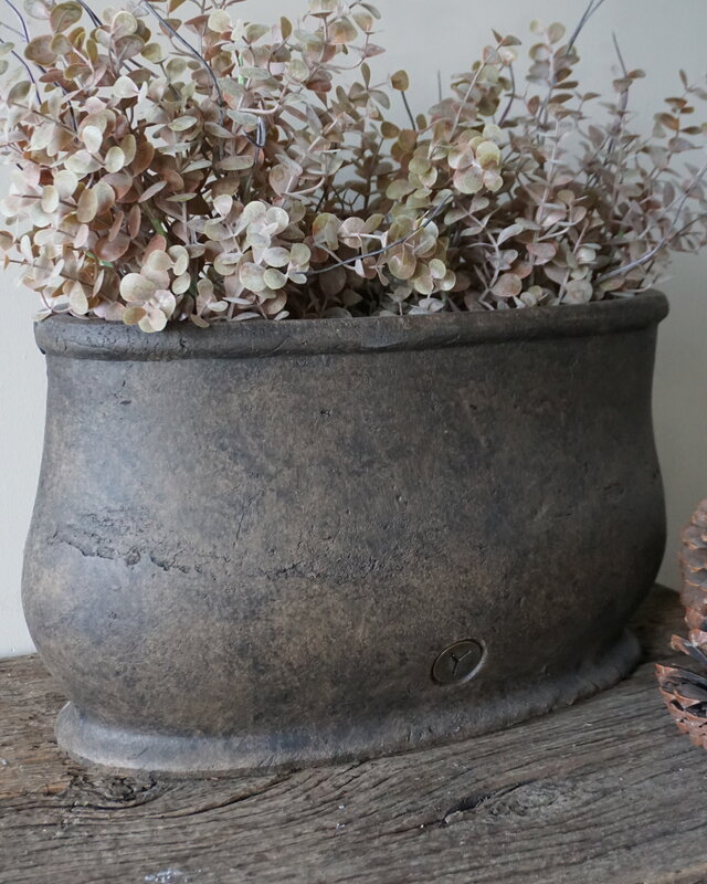 Brynxz Plantenbak Ovaal | Majestic Brown | 44x20x22 cm