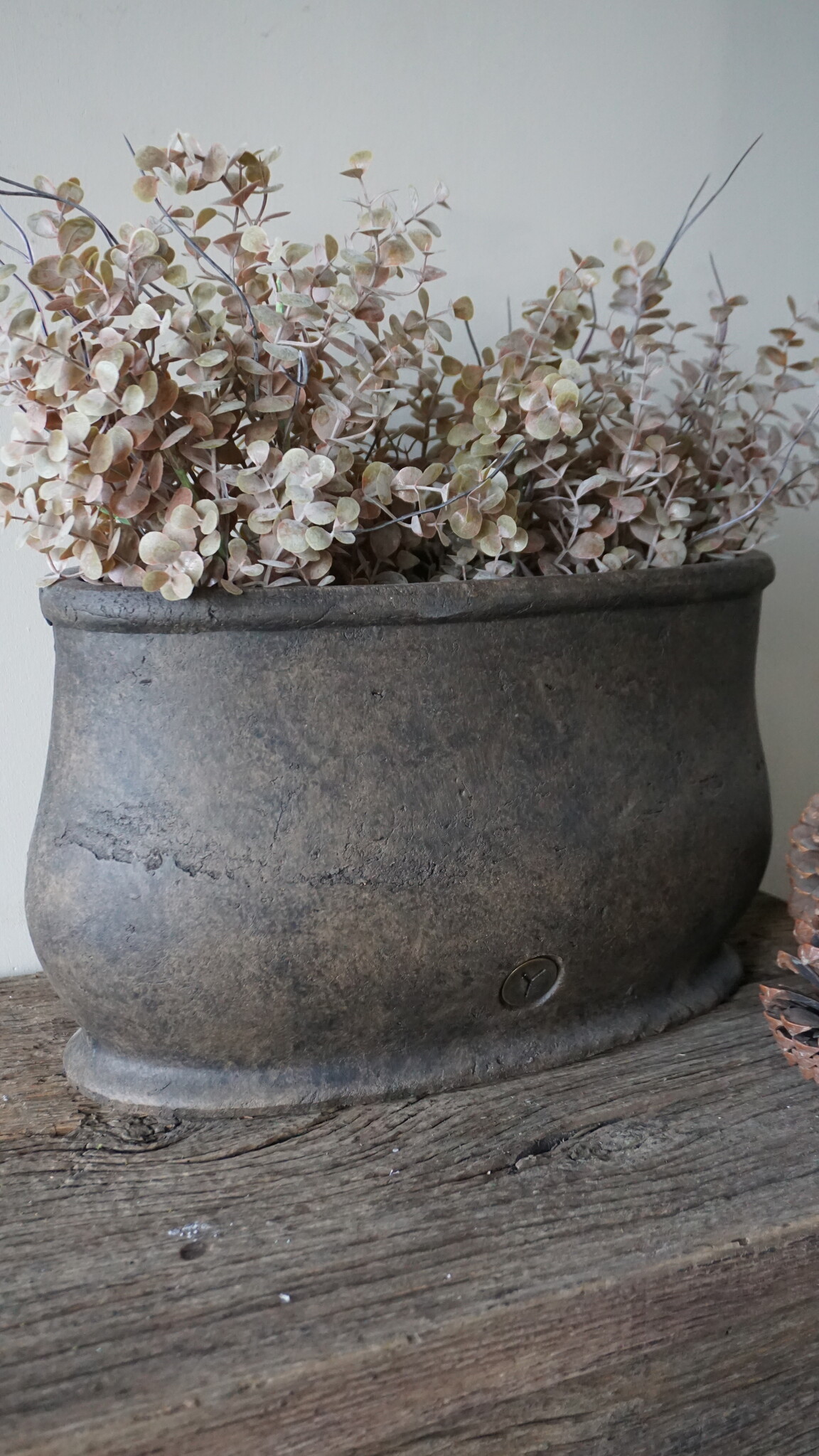 Brynxz Plantenbak Ovaal | Majestic Brown | 44x20x22 cm