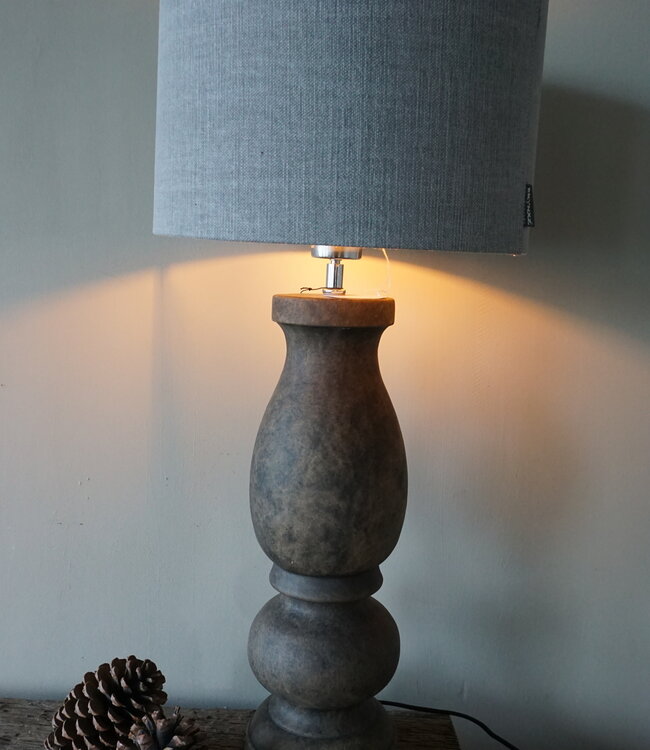 Brynxz Balusterlamp | Majestic Brown | H57 x D15 cm