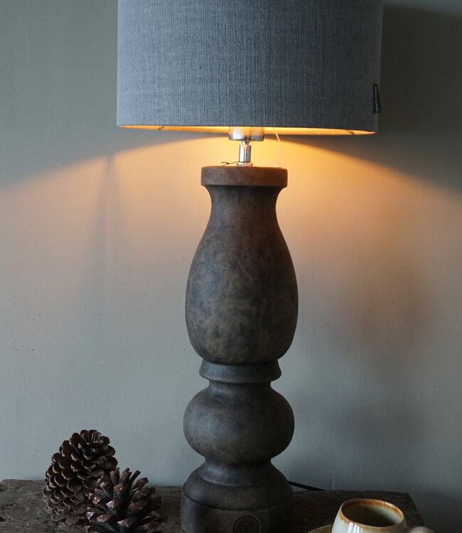 Brynxz Balusterlamp | Majestic Brown | H57 x D15 cm