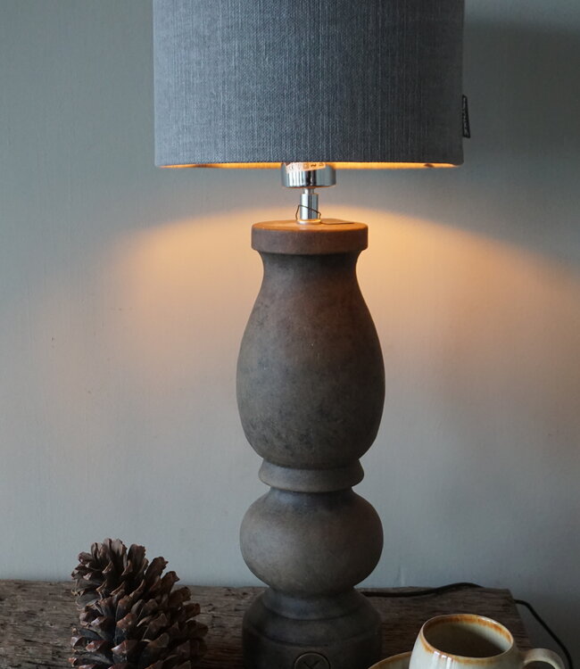 Brynxz Balusterlamp | Majestic Brown | H49 x D13 cm