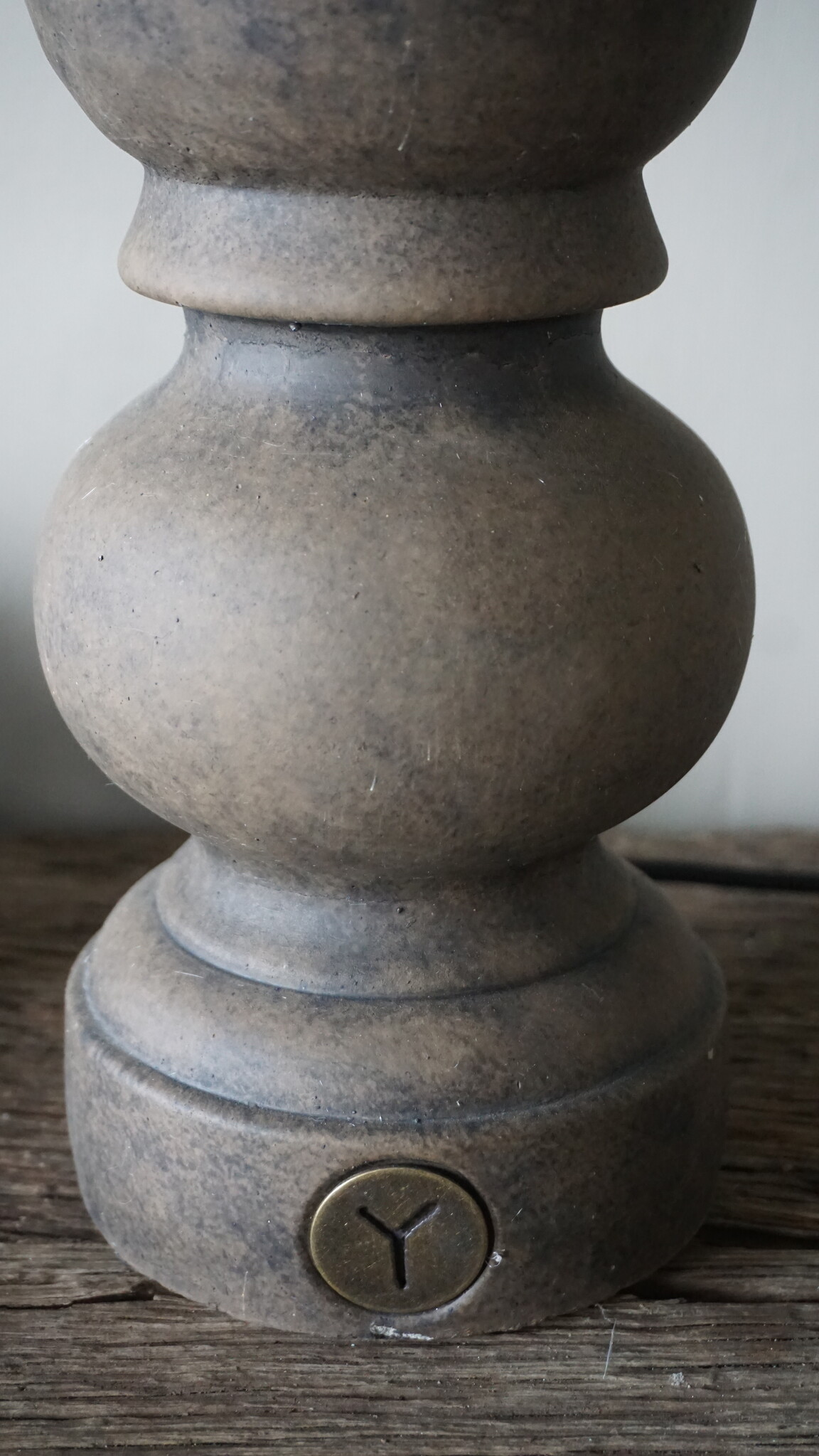Brynxz Balusterlamp | Majestic Brown | H49 x D13 cm