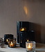 Rene Houtman Windlicht Cilinder Bubbels Zwart | H15 x B15 cm
