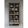 Vitrine Kast | Oud Hout | H235 x B112 x D43 cm