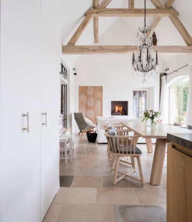 Dauby STUK MEUBELGREEP PMBU-128 MAT WIT BRONS (WBS) 128mm