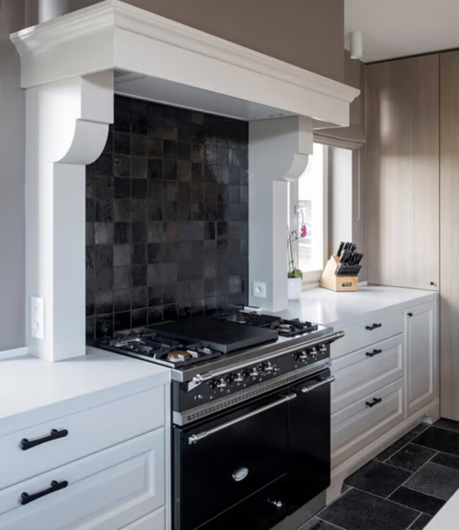 Dauby STUK MEUBELGREEP PMBU-96 VEROUDERD IJZER - ZWART (VO) 96mm