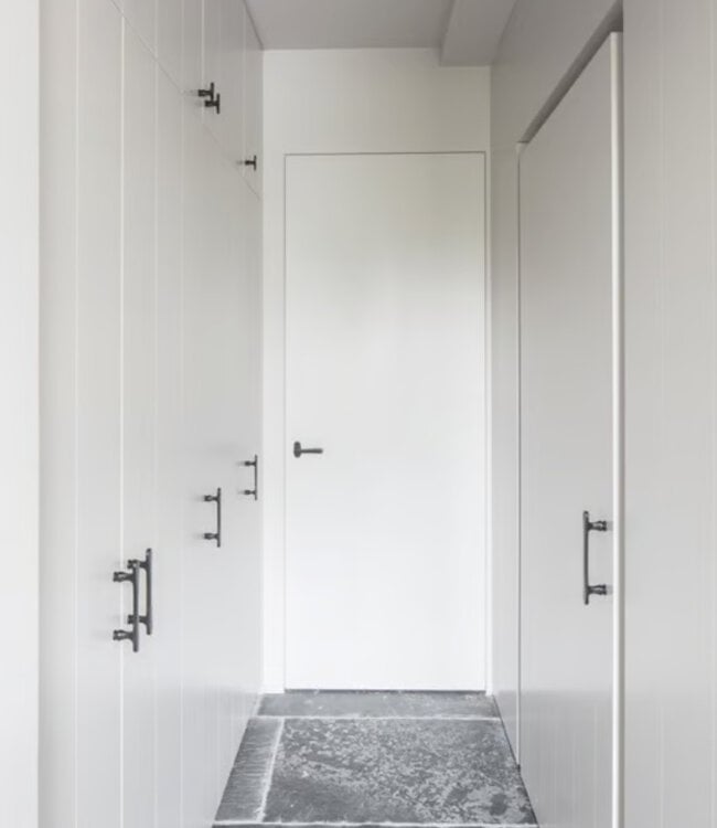 Dauby STUK MEUBELGREEP PMBU-96 VEROUDERD IJZER - ZWART (VO) 96mm