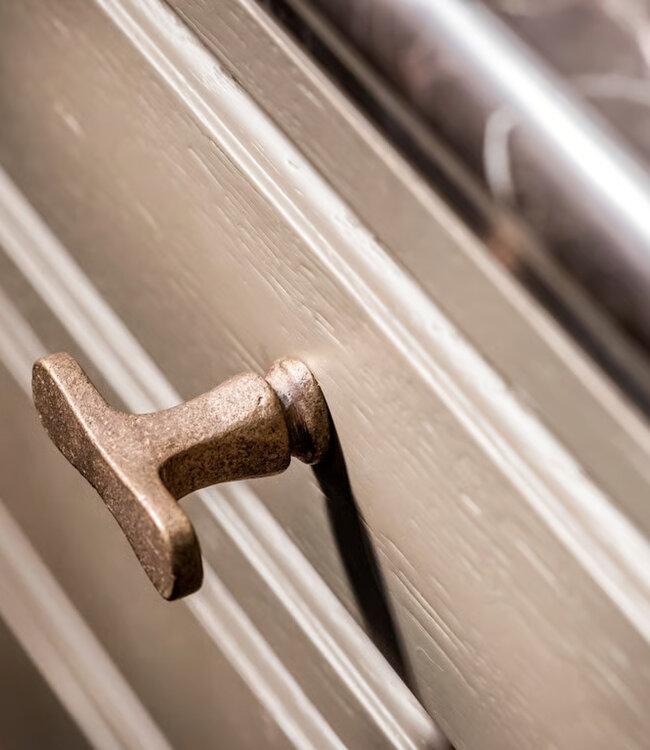 Dauby STUK MEUBELKNOP PBU-45 RUW BRONS (RB) 45mm