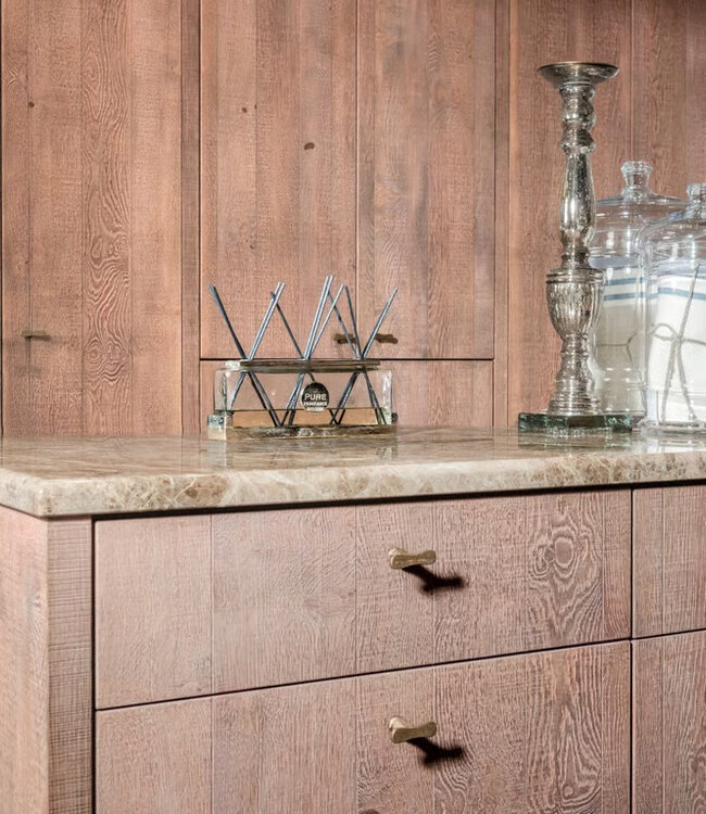 Dauby STUK MEUBELKNOP PBU-45 RUW BRONS (RB) 45mm