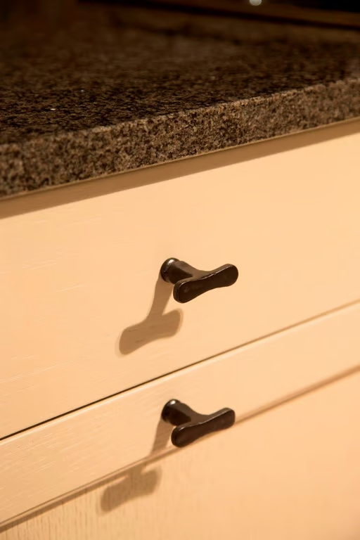 Dauby STUK MEUBELKNOP PBU-45 VEROUDERD IJZER - ZWART (VO) 45mm