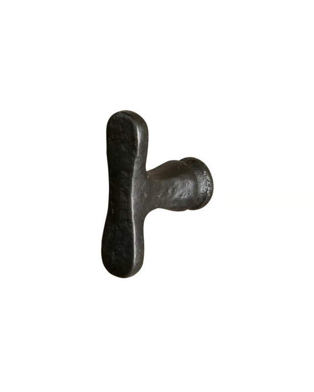 Dauby STUK MEUBELKNOP PBU-45 VEROUDERD IJZER - ZWART (VO) 45mm