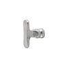 STUK MEUBELKNOP PBU-37 WIT BRONS (WB) 37mm