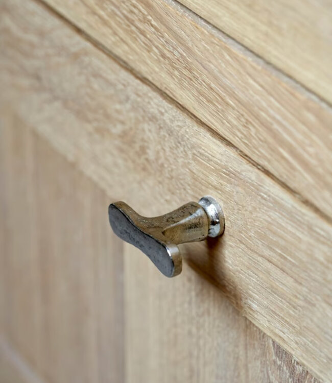 Dauby STUK MEUBELKNOP PBU-37 WIT BRONS (WB) 37mm