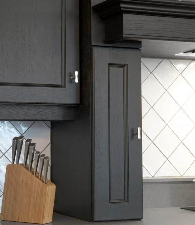 Dauby STUK MEUBELKNOP PBU-37 WIT BRONS (WB) 37mm