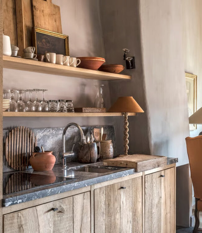 Dauby STUK MEUBELKNOP PBU-37 VEROUDERD IJZER - ZWART (VO) 37mm