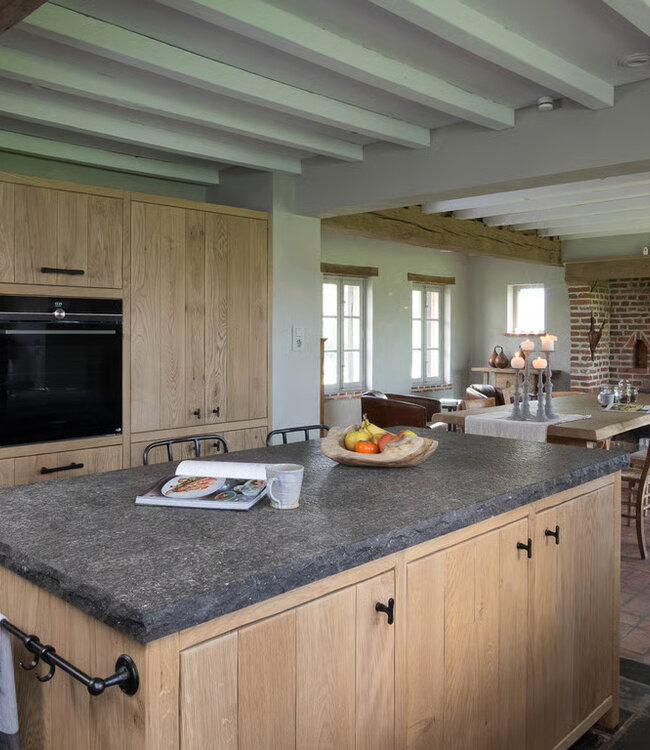 Dauby STUK MEUBELKNOP PBU-37 VEROUDERD IJZER - ZWART (VO) 37mm