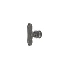 STUK MEUBELKNOP PBU-37 RUW METAAL (RM) 37mm