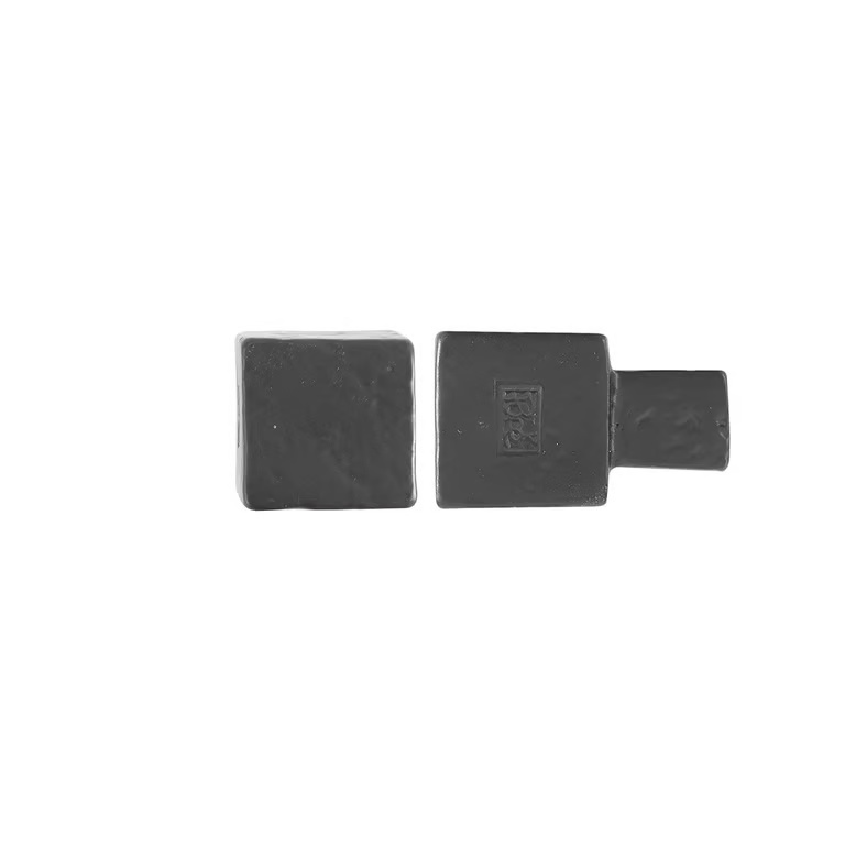 Dauby STUK MEUBELKNOP PQ-20 VEROUDERD IJZER - ZWART (VO) 20mm
