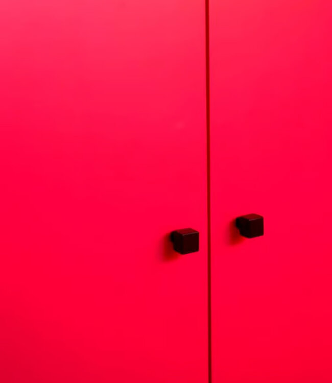 Dauby STUK MEUBELKNOP PQ-20 VEROUDERD IJZER - ZWART (VO) 20mm