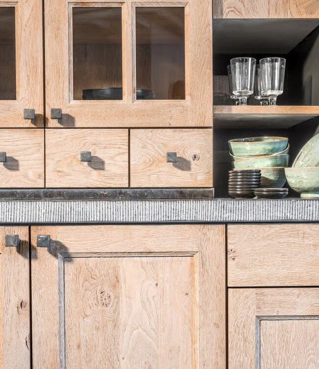 Dauby STUK MEUBELKNOP PQ-20 RUW METAAL (RM) 20mm