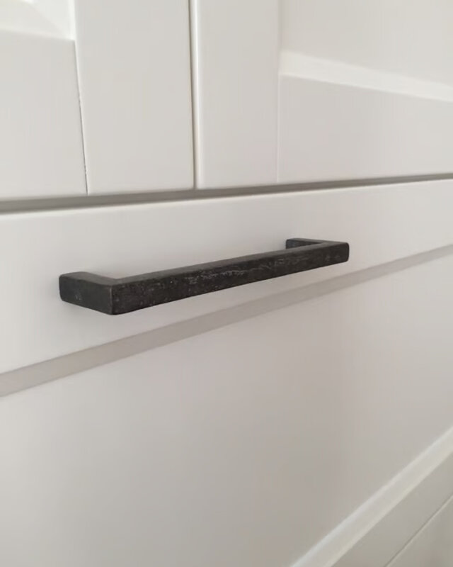 Dauby STUK MEUBELGREEP PMQ-128 RUW METAAL (RM) 128mm