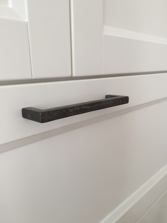 Dauby STUK MEUBELGREEP PMQ-128 RUW METAAL (RM) 128mm