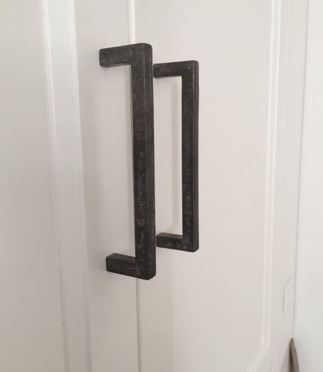 Dauby STUK MEUBELGREEP PMQ-128 RUW METAAL (RM) 128mm