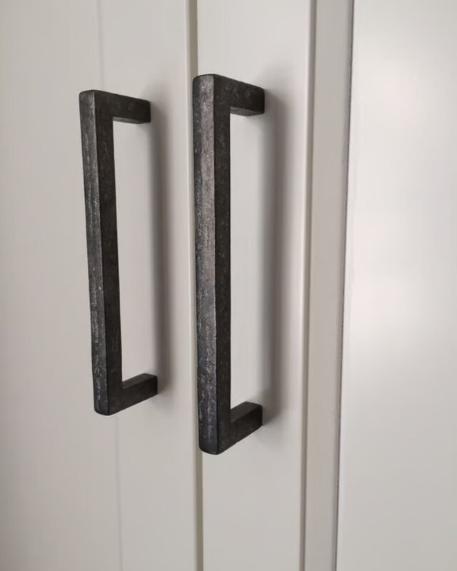 Dauby STUK MEUBELGREEP PMQ-128 RUW METAAL (RM) 128mm