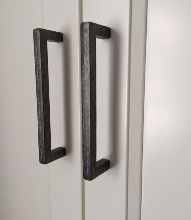 Dauby STUK MEUBELGREEP PMQ-128 RUW METAAL (RM) 128mm