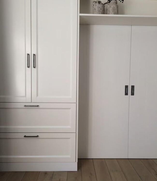 Dauby STUK MEUBELGREEP PMQ-160 RUW METAAL (RM) 160mm