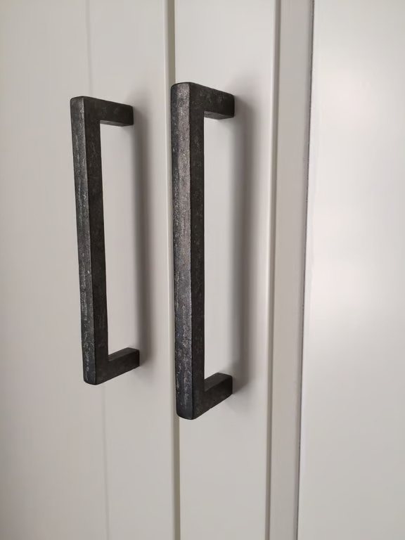Dauby STUK MEUBELGREEP PMQ-160 RUW METAAL (RM) 160mm