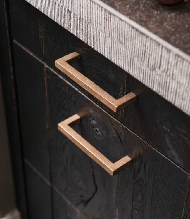 Dauby STUK MEUBELGREEP PMQ-160 RUW BRONS (RB) 160mm