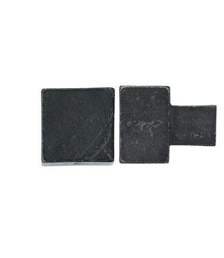 Dauby STUK MEUBELKNOP PQ-35 VEROUDERD IJZER - ZWART (VO) 35mm