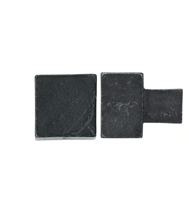 Dauby STUK MEUBELKNOP PQ-35 VEROUDERD IJZER - ZWART (VO) 35mm